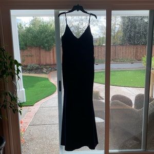 Lulu’s Infinite Glory Slate Maxi Dress - Navy. Never been worn with tags! Size L